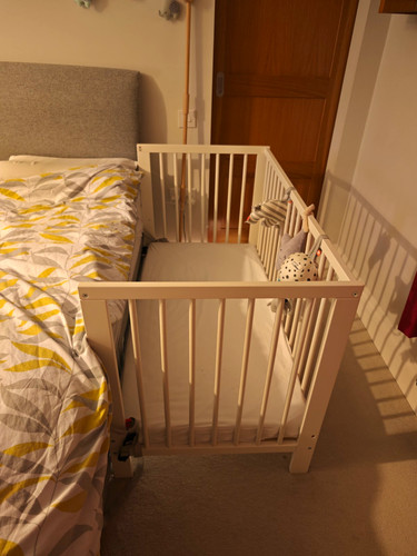White wooden slim line nursery - slim,