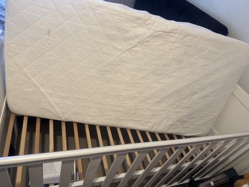 Baby cot bed with mattress - baby,