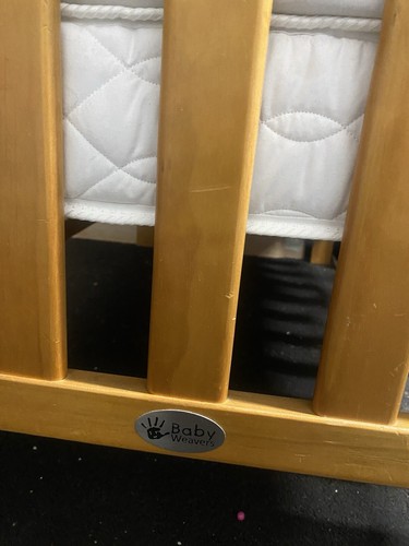 Baby cot bed with mattress - bed,