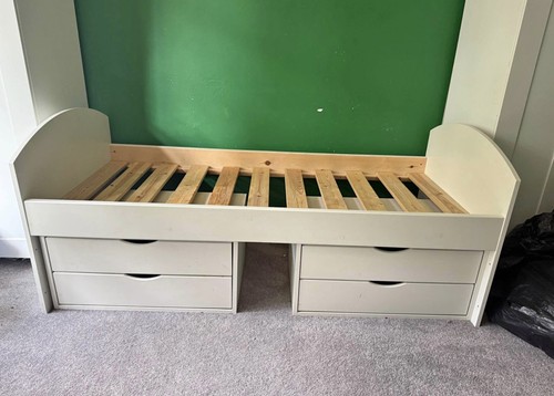 Large cot bed with drawers - cot,