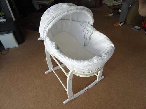 Clair lune white cot - clair, in