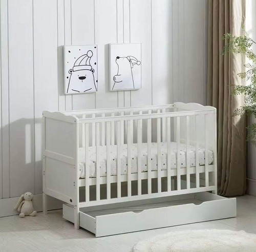 Baby toddler wooden cot - toddler,