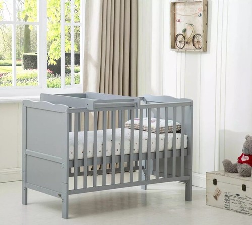 Wooden baby cot bed orlando - wooden,