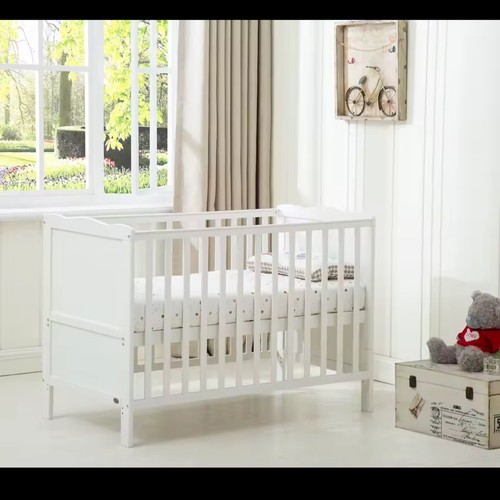 Wooden baby cot - baby, "orlando"